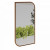 Espelho Madeira Maciça Direito Sem Led 210 X 110 Cm Cor Natural