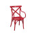Cadeira com Braço Tilda Vermelho Fosco