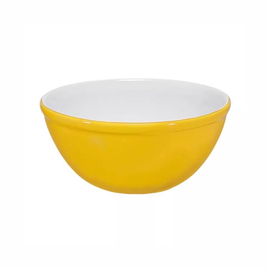Bowl Cerâmica 9,5Cm 150Ml Amarelo Mondoceram
