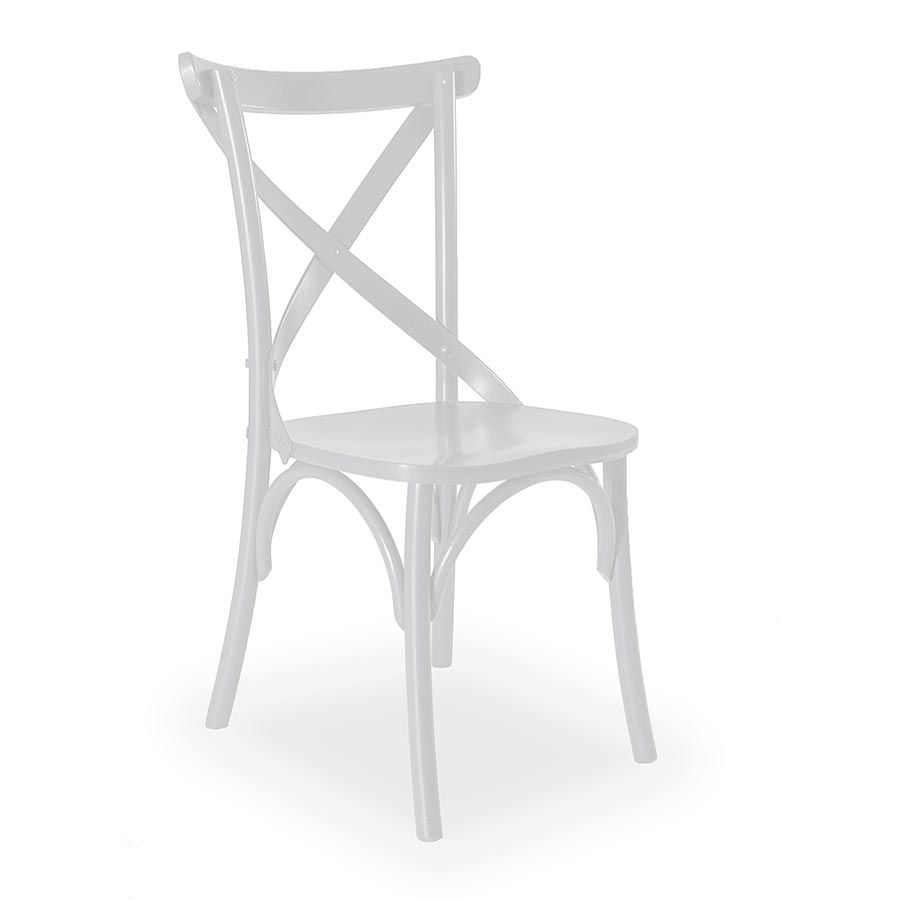 Cadeira com Assento Anatômico e Encosto X Paris Branco