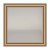 Espelho com Moldura Botticelli 62 X 62 Cm Dourado