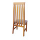 Conjunto Mesa Extensível 110 / 160 Cm 6 Cadeiras Estofadas Imbuia